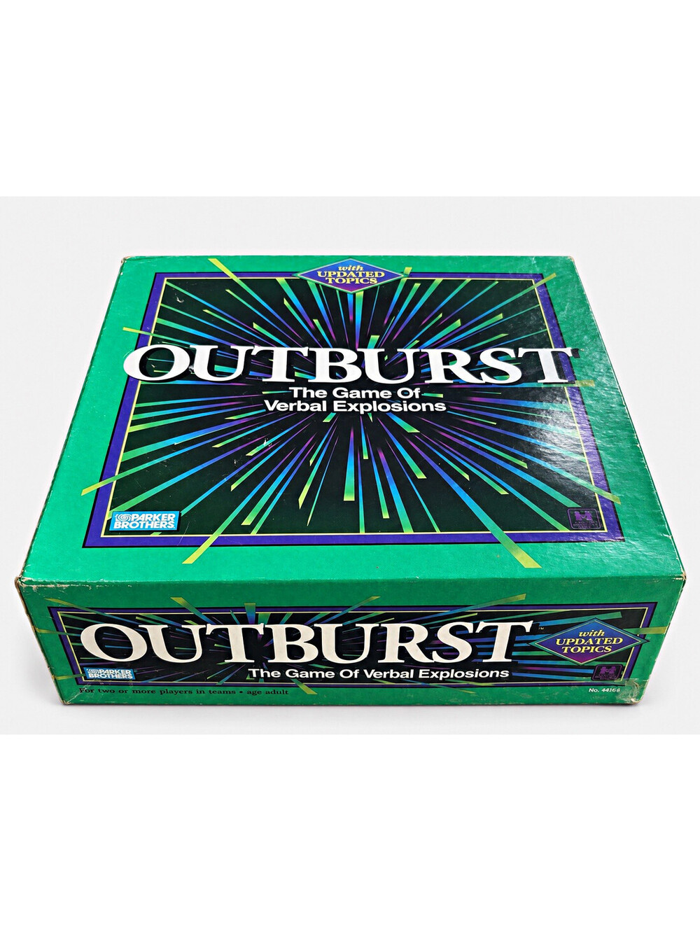 Parker Brothers Outburst Board Game Updated Topics No. 44166 New Open Box